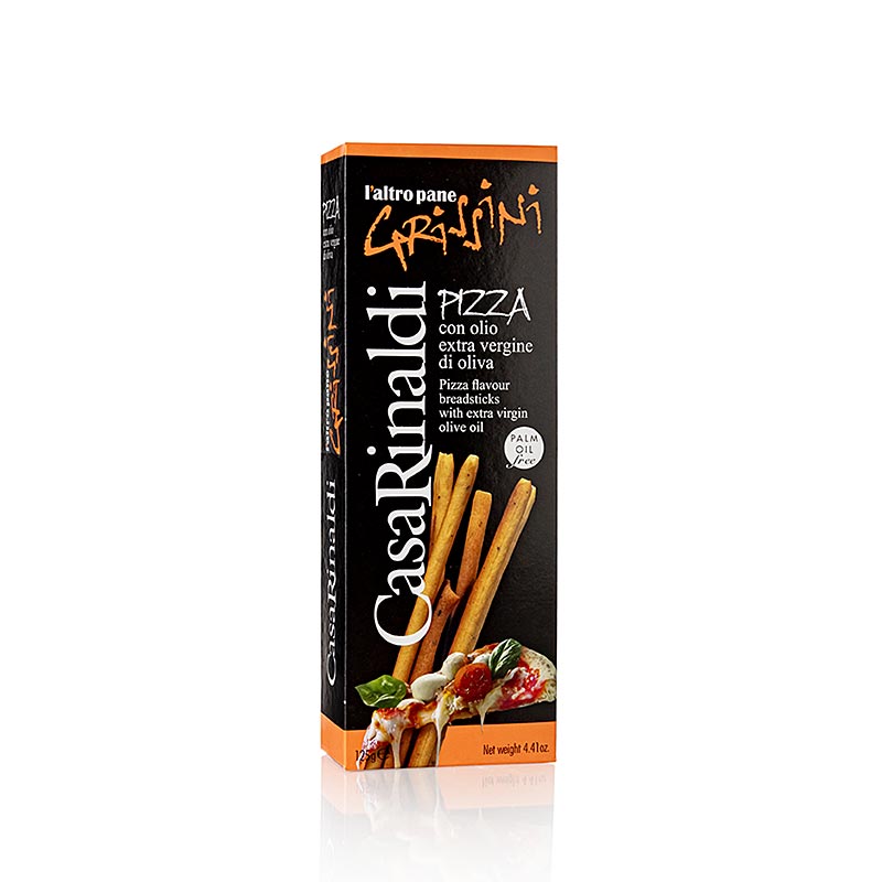 Grissini, snacks med pizzasmak, 125 g, Casa Rinaldi, 125 g