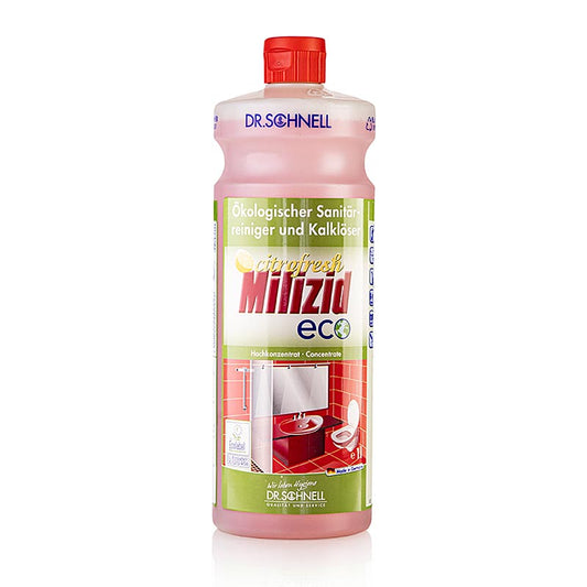 Dr. Schnell Sanitärrengöringsmedel & kalkborttagare Milizid Citrofresh Eco, ekol