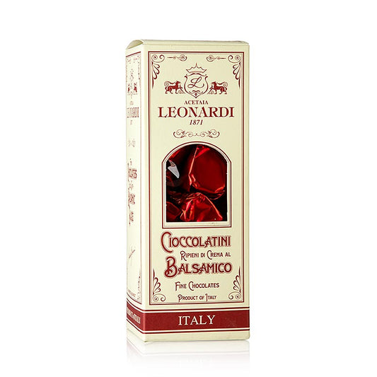 Chioccolatini Balsamico – chokladpraliner med balsamvinäger, Leonardi, 250 g