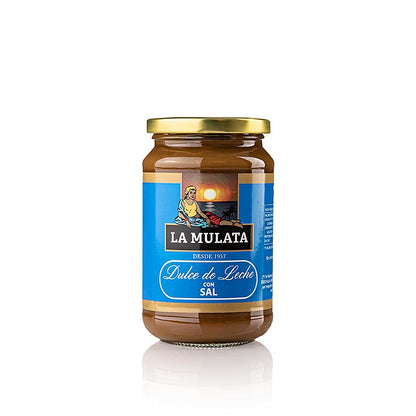 Dulce de Leche con sal, mjölk- och karamellsås med salt, La Mulata, 420 g