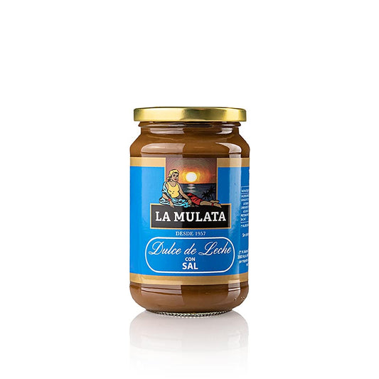 Dulce de Leche con sal, mjölk- och karamellsås med salt, La Mulata, 420 g