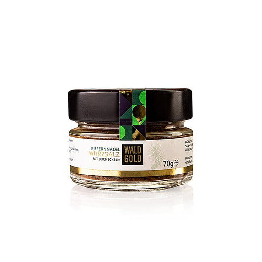 Kiefernnadel Würzsalz, med boknötter, 70 g, Waldgold, 70 g
