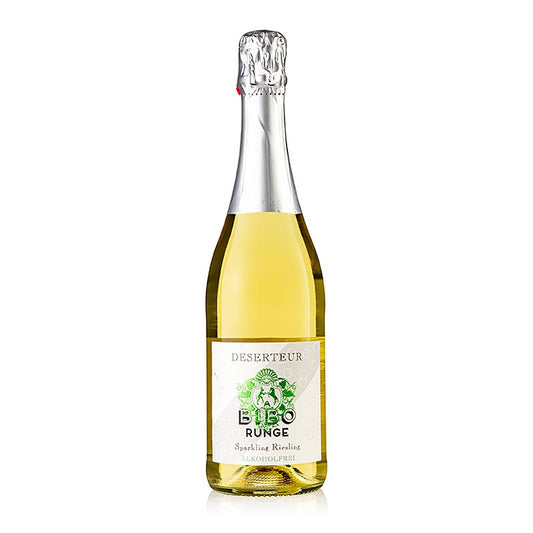 Bibo Runge Deserteur Riesling, mousserande vin, alkoholfritt, VEGAN, 750 ml