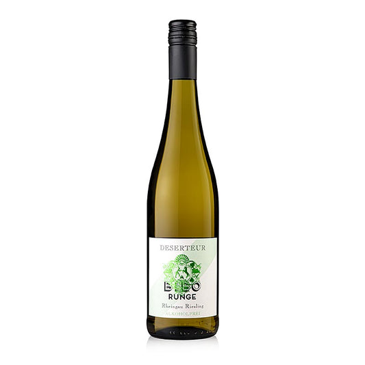 Deserteur, Riesling, alkoholfri, torr, Bibo Runge, VEGAN, 750 ml