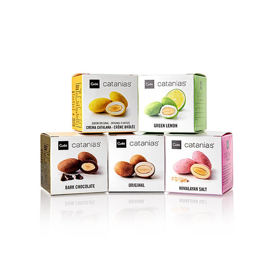 Catanies Collection Box, spanska mandlar i 5 sorter, Cudie, 175 g, 5 x 35 g