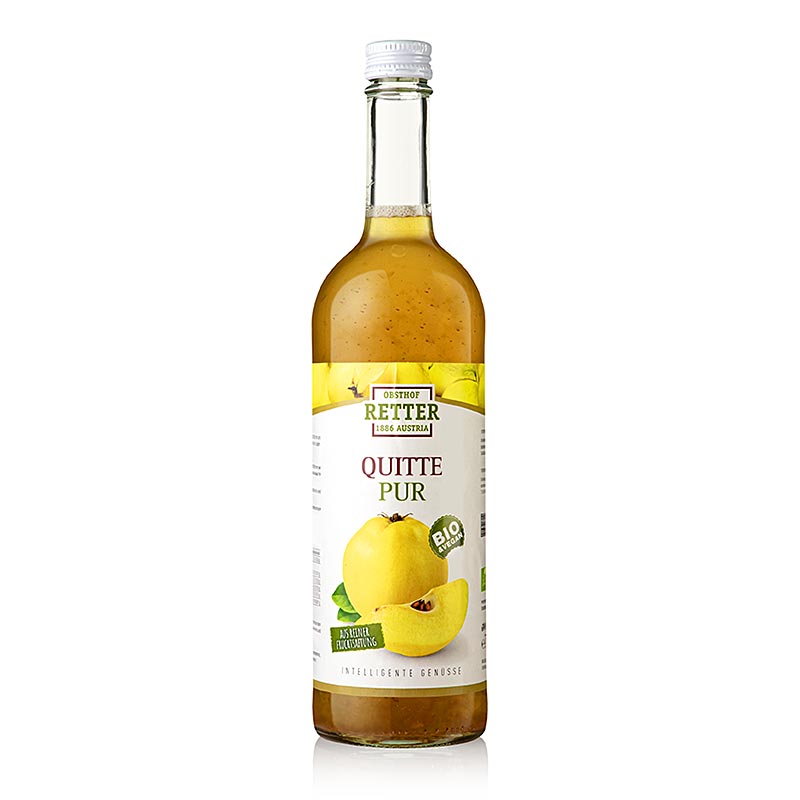 Kvittenjuice, 100 % direktpressad juice, Obsthof Retter, ekologisk, 750 ml