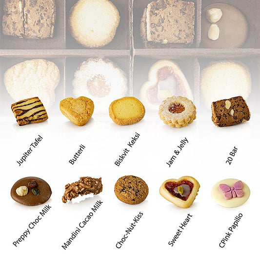 Lembcke tebakelser Mixum Premium Variety, 10 sorter, 660 g, 6 x 110 g