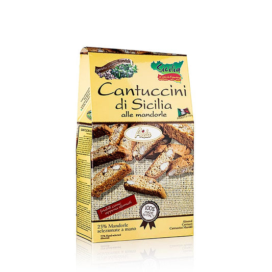 Cantuccini di Sicilia, italienskt mandelbakverk, Aida, 200 g