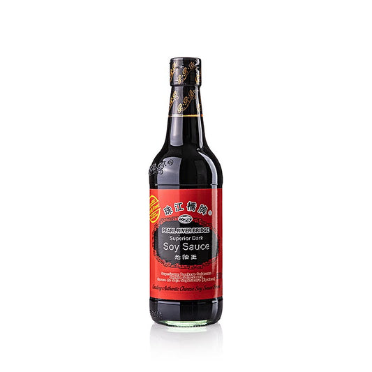 Sojasås – Superior Dark Soy Sauce, Pearl River Bridge, 500 ml