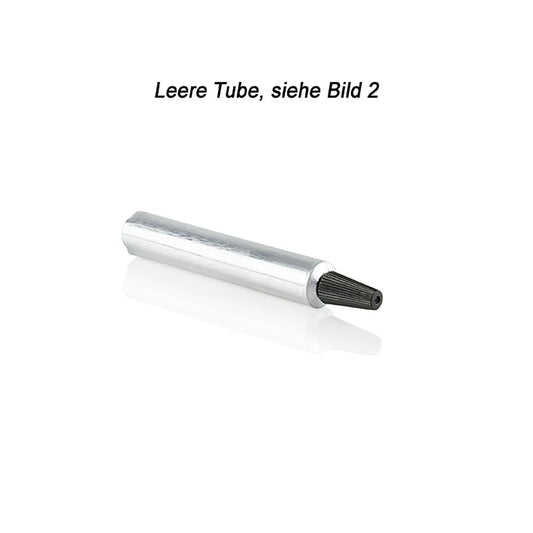 Tub för påfyllning, silver, 7 ml, utan innehåll, 100 % Chef, 10 st