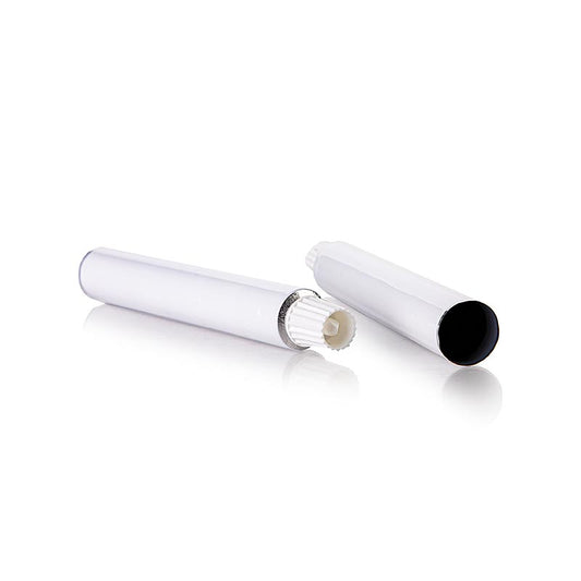 Fylltub, vit, 15 ml, utan innehåll, 100 % Chef, 10 st