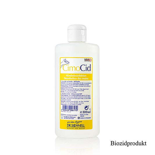 Dr. Schnell – Handdesinfektion CimoCid, dispenserflaska, 500 ml