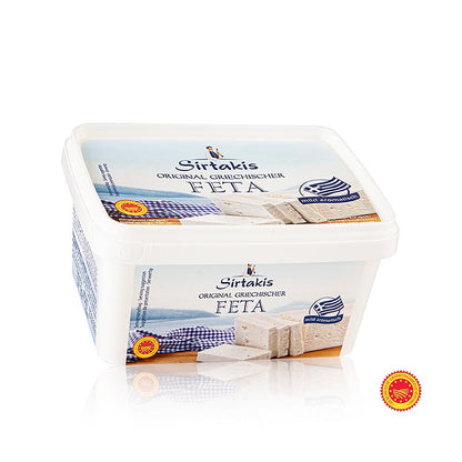 Grekisk fetaost g.U., fårost, Sirtakis, 550 g