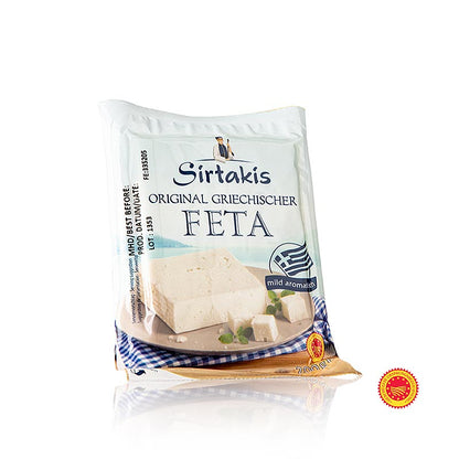 Grekisk fetaost g.U., fårost, Sirtakis, 200 g
