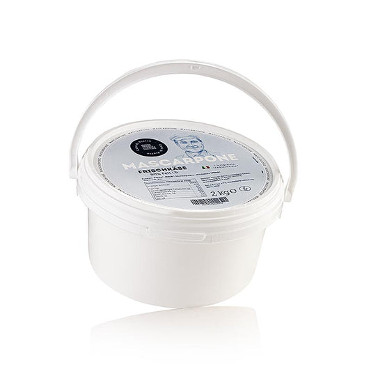 Mascarpone färskost, 80 % fett i torrsubstansen, Casa di Pietro, 2 kg