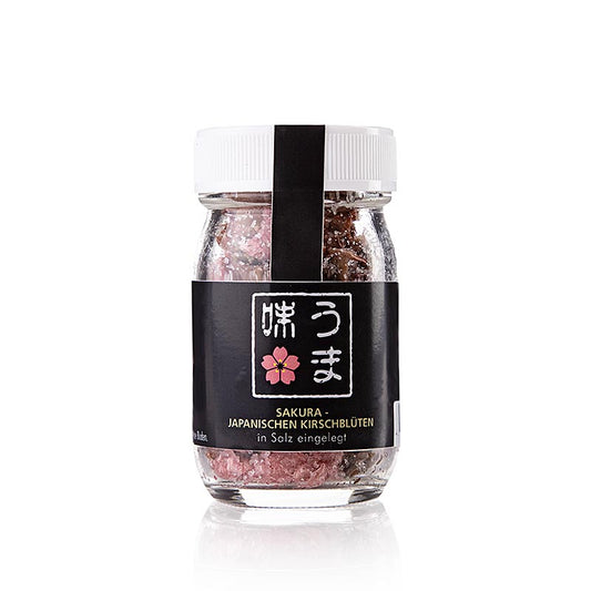 Sakura – japanska körsbärsblommor, inlagda i salt, Shinshu Shizen Okoku, 60 g