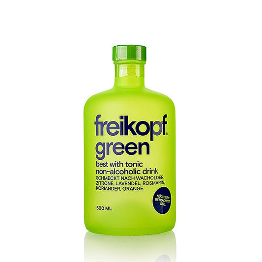 Freikopf – green best with tonic, alkoholfri, 500 ml