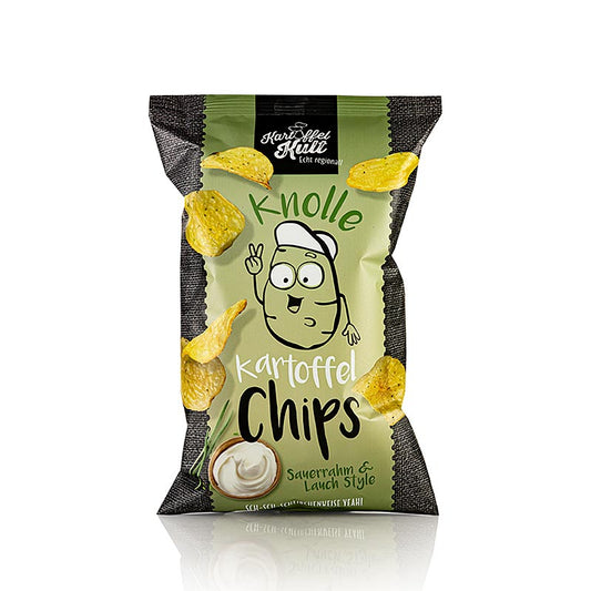 Kartoffelkult – potatischips med gräddfil, 100 g