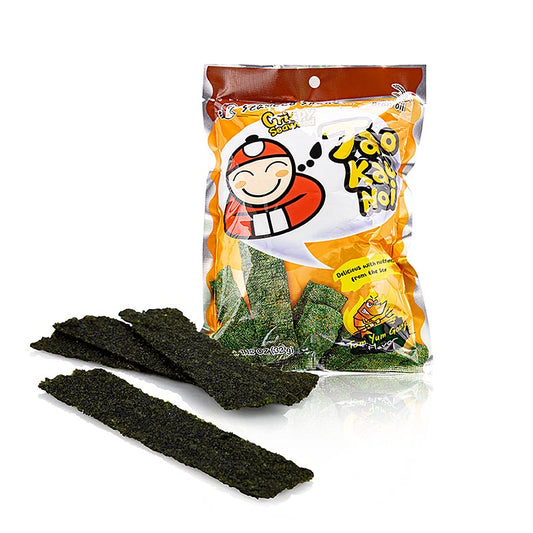 Taokaenoi Crispy Seaweed Tom Yum Goon Flavour, tångchips, 32 g