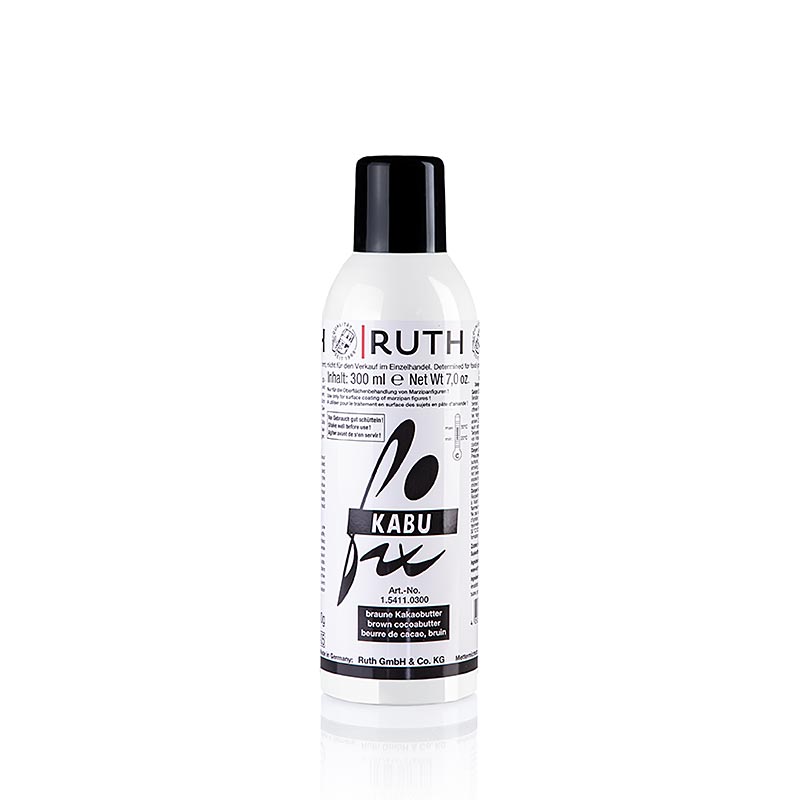 Kabufix Spray – mörk kakaosmör, flytande, 300 ml