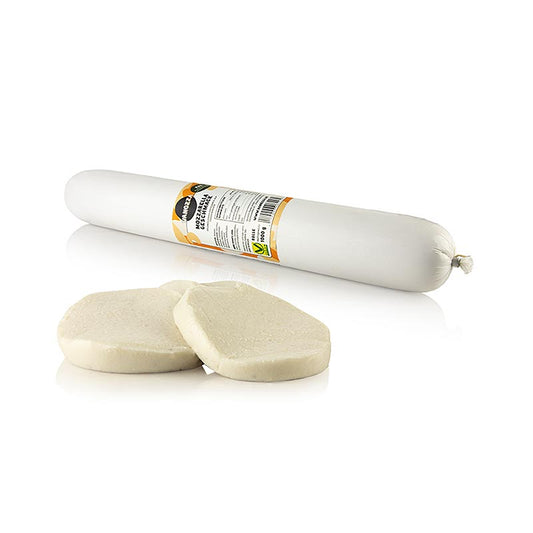 Vanozza – veganskt ostalternativ, cashewbaserat, mozzarella-smak i rulle, 1 kg
