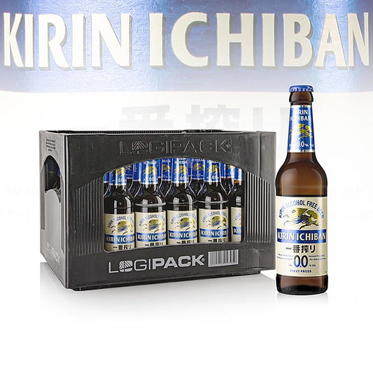 Kirin Free 0,0 %, alkoholfritt öl, 24 x 330 ml, OG, 7,92 l, 24 x 330 ml