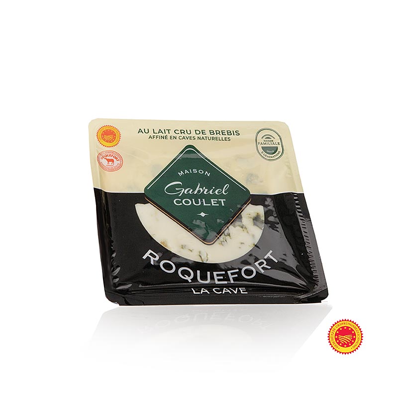 Roquefort AOP /g.U., blåmögelost av obehandlad mjölk, 100 g