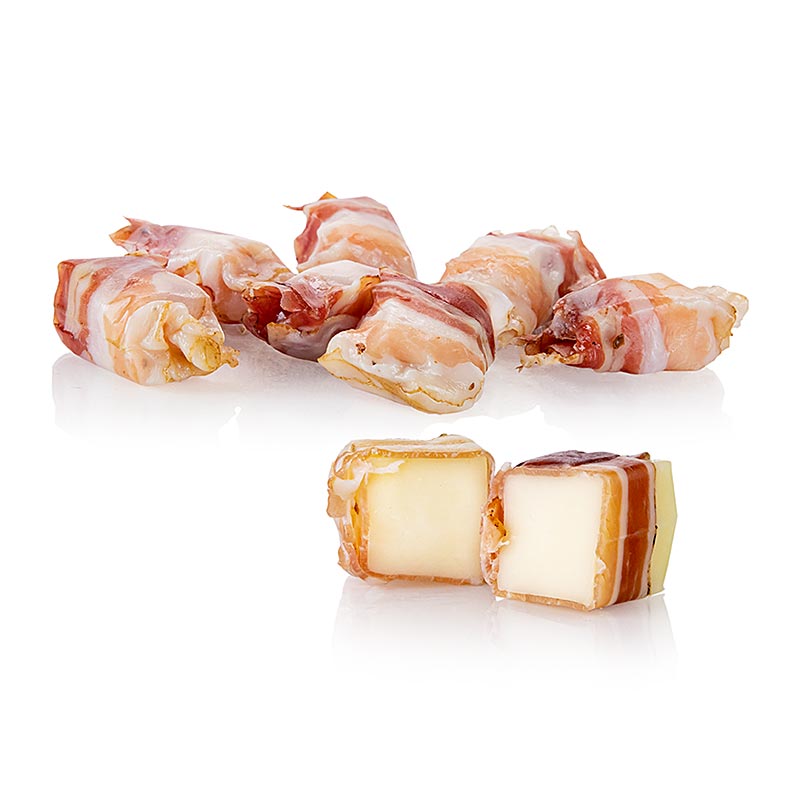 VULCANO Speckkäse, premiumspeck och fårost, från Steiermark, 120 g