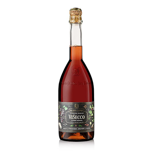 Jörg Geiger Visecco Pinot Meunier (frukt, örter, blommor) alkoholfri 0,75 L, 750 ml