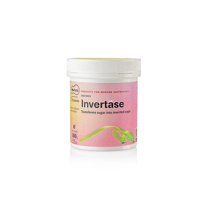 INVERTASE-pulver, invertsockerenzym, TÖUFOOD, 100 g