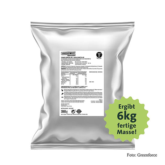 Greenforce MIX veganska schnitzlar, av ärtprotein, halal, 2 kg