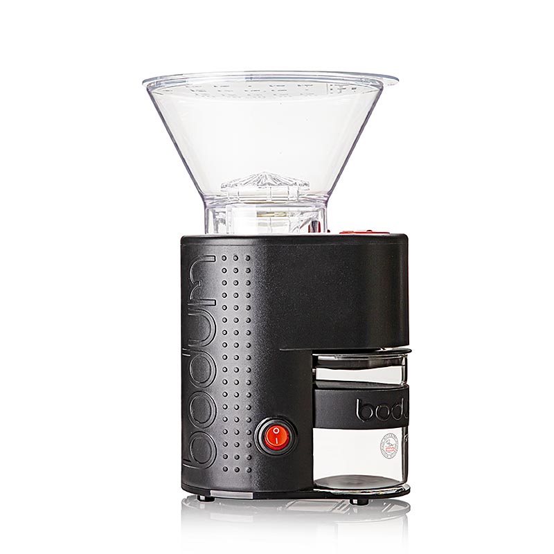 Bodum kaffekvarn "Bistro", med koniskt malverk, elektrisk, svart, 160 W, 1 st