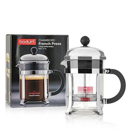 Bodum kaffebryggare "Chambord", förkromad rostfritt stål, 500 ml, 1 st