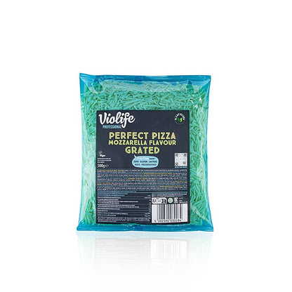 Violife – Perfect Pizza, riven, vegansk ostersättning med mozzarellasmaksättning, 500 g