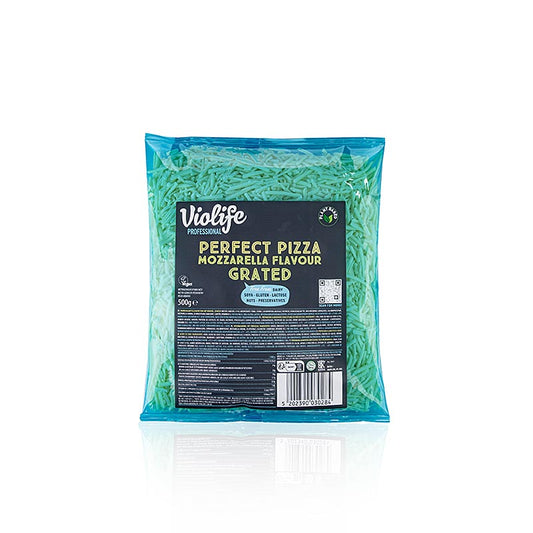 Violife – Perfect Pizza, riven, vegansk ostersättning med mozzarellasmaksättning, 500 g