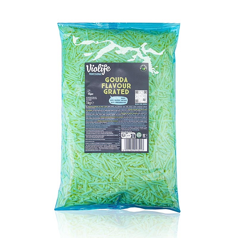 Violife – Gouda-smak, riven, vegansk ostersättning, 1 kg
