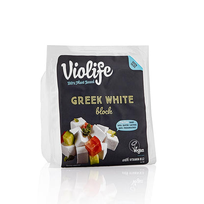 Violife – Greek White, vegansk feta-ersättning, 400 g