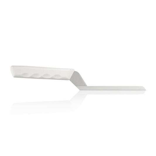 Briemesser (mjukostkniv), slät, 15 cm, vitt handtag, 1 st
