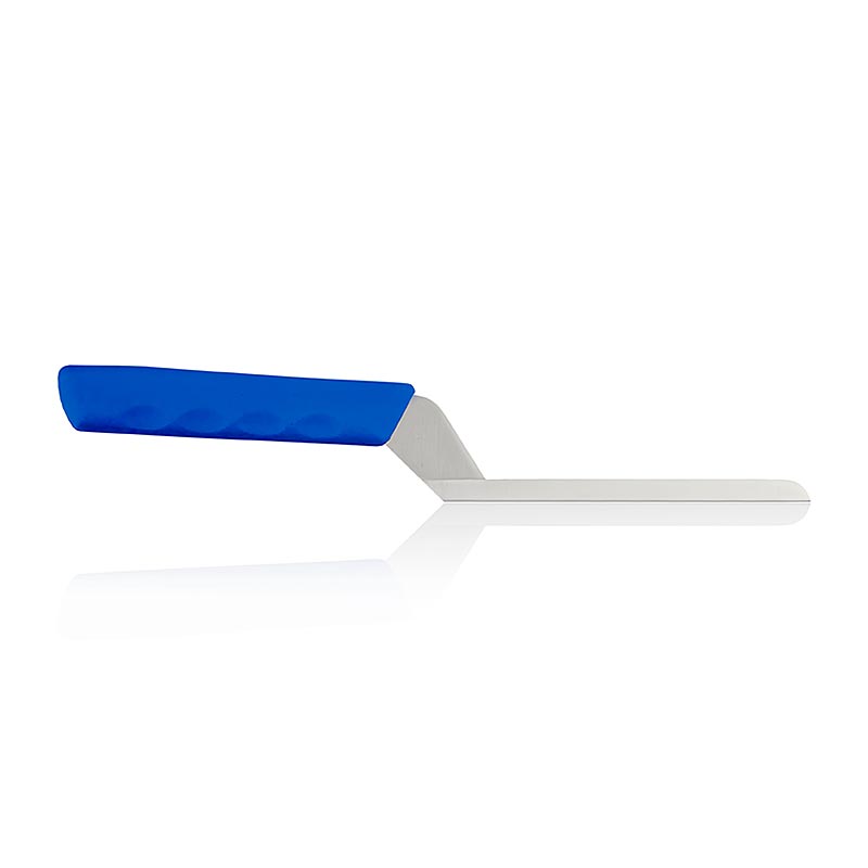 Briemesser (mjukostkniv), slät, 15 cm, blått handtag, 1 st