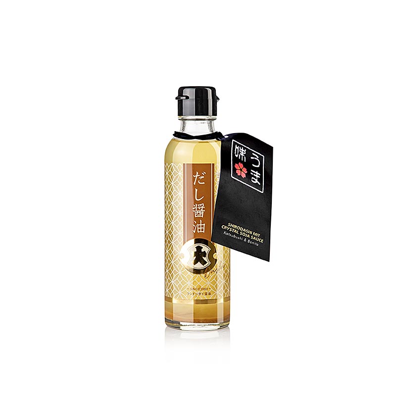 Shirodashi med Crystal sojasås & Katsubushi & Bonito, Fundodai Japan, 200 ml