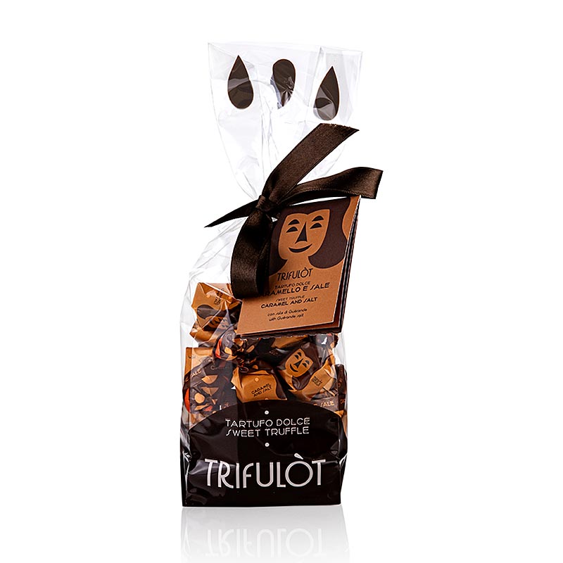 Tartuflanghe Mini-tryffelpraliner "trifulòt", karamell & salt, ca 7 g, 180 g