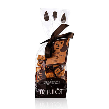 Tartuflanghe Mini-tryffelpraliner "trifulòt", karamell & salt, ca 7 g, 180 g
