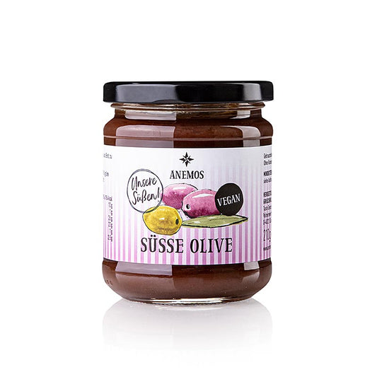 Söta oliver, smörgåspålägg, Anemos, 210 g