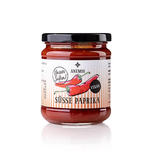 Söt paprika, smörgåspålägg, Anemos, 210 g