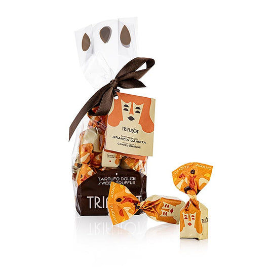 Tartuflanghe Mini-tryffelpraliner "trifulòt", apelsin, ca 7 g 180 g