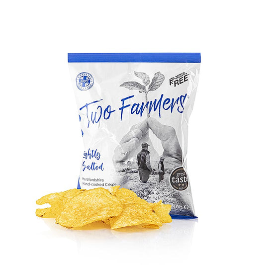 Two Farmers – Potatischips ”Lightly Salted”, 40 g