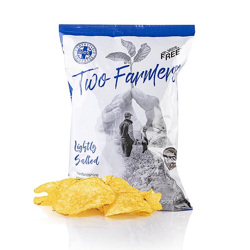 Two Farmers – potatischips "Lightly Salted", 150 g