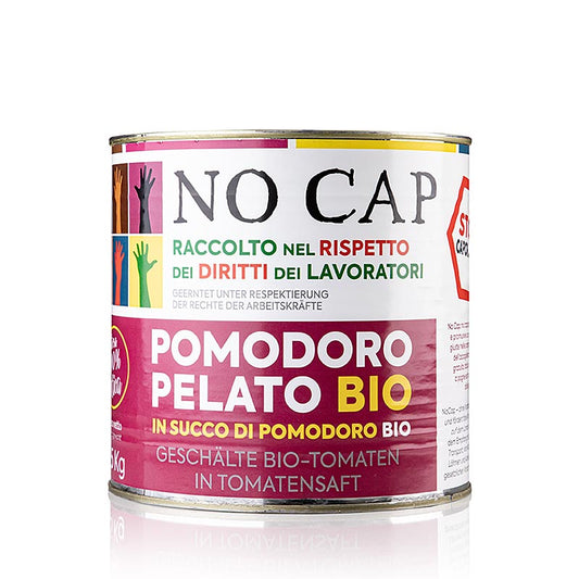 Tomater, skalade, NO CAP, ekologiska, 2,5 kg