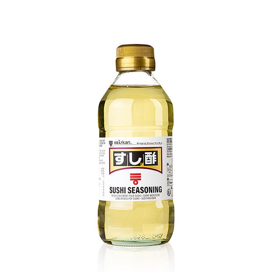 Sushi-Seasoning – ljus risvinäger med salt och socker, Mizkan, 275 ml