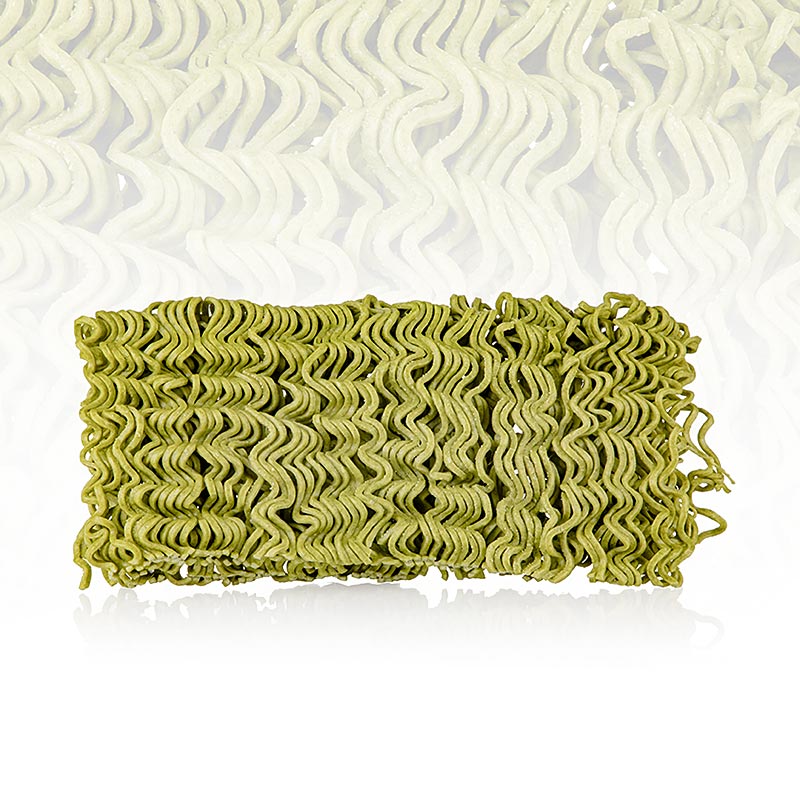 Misses Mie & Mister Mie – Mie-nudlar av grönsaker (gröna), 15 kg, 120 x 125 g
